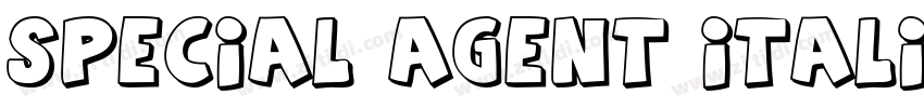Special Agent Itali字体转换